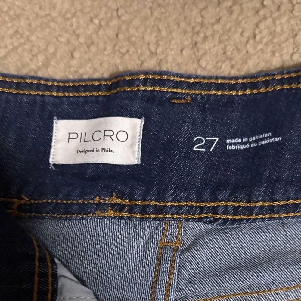 Anthro Pilcro High-Rise Wide-Leg Trouser Jeans - Picture 3 of 4